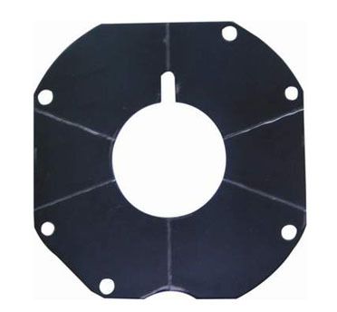 Plate Palentry Cover - Metal, 2-5mm Thickness, Black | Leak Prevention, Durable Seal, Easy Installation