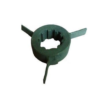 OIL SPLASHER - Metal, 50mm, Dark Green | Oil Containment, Easy Installation, Durable Design, 3-Blade Clamp Mount