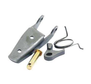 Brake Latch Kit - Steel, 5x3x1 Inches, Silver, 0.25 Inch Pin Diameter | Easy Installation, Durable Design, Reliable Function