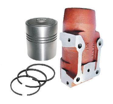 CYLINDER RAM WITH PISTON AND RING