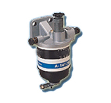 FUEL FILTER ASSY WITH PUMP - Metal and Plastic, 10x5x7 cm, Spin-On Filter, 50L/min Flow Rate, 10 Bar Pressure, M20x1.5 Thread Size, Reliable Operation