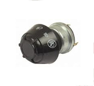Light Switch - Plastic Metal, 30x25 mm, Black, 10A 250V AC | Easy Installation, Durable, Reliable Operation, Panel Mount, 2 Poles, Rotary Switch