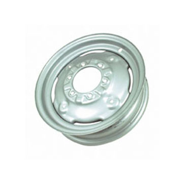 Rhim Front Wheel - Steel, 16 Inch Diameter, 6x5.5 Bolt Pattern | Durable Design, Reliable Performance, Powder Coated Finish