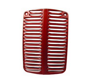 GRILL - Metal, 12x10 Inches, Red | Durable, Heat Resistant, Easy Cleaning, Even Cooking, 2 Gas Grates