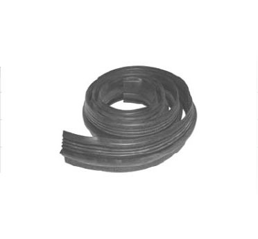 BONNET BEEDING - Rubber, 10ft x 2in x 0.5in, Black | Weatherproof Seal, Noise Reduction, Easy Installation