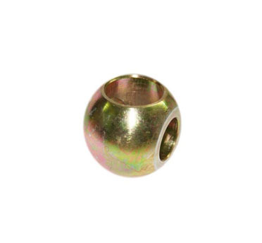 BALL CAT Implement End - Steel, 25mm Diameter, Zinc-Plated, 50HRC Hardness | Durable, Reliable, Precise, Efficient