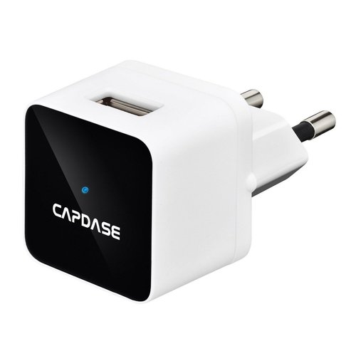 Capdase ADII-A002-EU Atom Universal Power Charger for Apple iPhone/iPod (White)