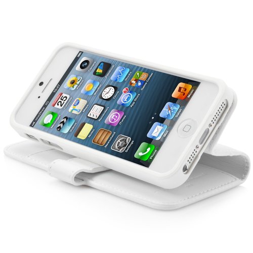Capdase Folder Case Upper Classic FCIH5-SC22 for iPhone 5 (White