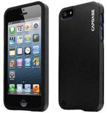 Capdase Alumor Jacket MTIH5-5111 for iPhone 5 (Black) - Aluminum, 19.8x10.2x2.8 cm, 59 g | Slim Design, Durable, Precise Fit