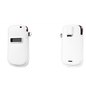 Capdase SLBB9900-C029 Leather Sleeve for BlackBerry 9900/9930 (White)