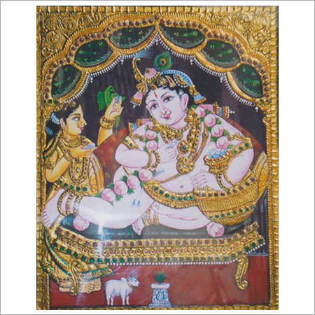 Sri Krishna Tanjore Paintings