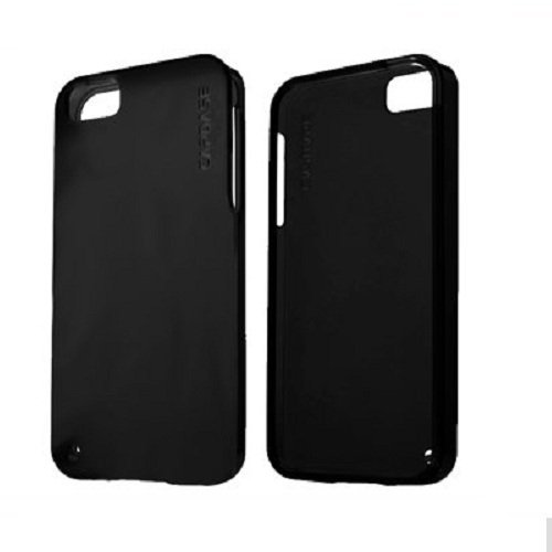 SJIHM-P2Y1 Cadpase Soft Jacket Xpose Case for Apple iPhone 5C - Solid Black 