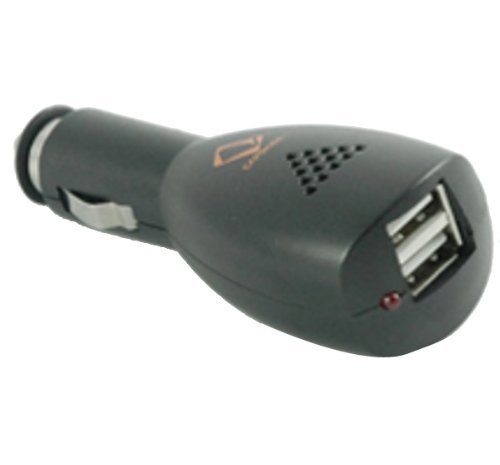 Capdase CA00-0701 Dual USB Car Charger for Apple iPhone 4/4S/iPod