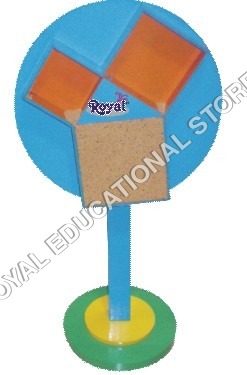 RM-77 - Plastic, 250mm Diameter, Blue | Visual Aid, Geometry Learning, Educational Tool, Easy Assembly