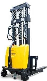 Semi Electric Stacker - 2 Ton Steel Construction | High Capacity, Explosion-proof Valve, Smooth Lifting Speed