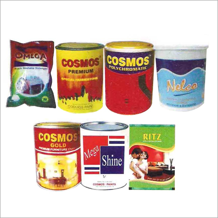 Polychromatic Paints - Acrylic Material, Glossy Finish, Red Color | Durable, Easy Application, Long-Lasting, Vivid Colors, Low VOCs