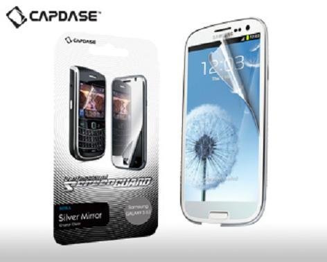 Capdase Screen Protector SPSGI9300-M for Galaxy SIII (Clear) 