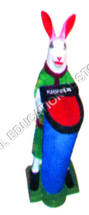 FIBRE DUSTBINS-RABBIT