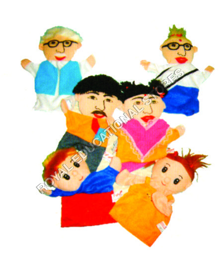 HAND PUPPETS-FAMILY