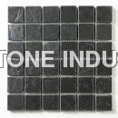 Black Slate Stone Mosaic Tile