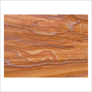 Teak Wood Marble Slab