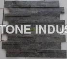 Silver Grey Quartzite Stone Waterfall