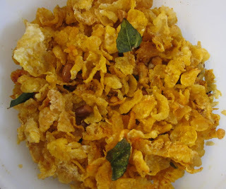 Corn Poha Mixture