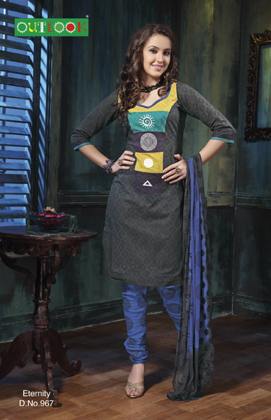 Eternity Cotton Dress Material