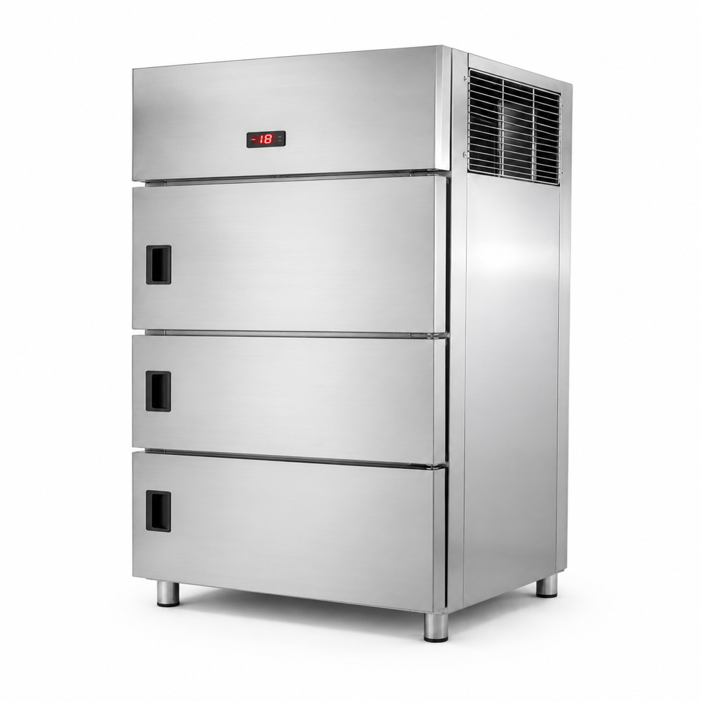 Three Door Vertical Deep Fridge - Application: Commercial Kitchen