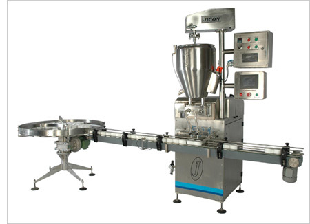 Automatic Container Filling Machine (For Creams And Ointments) - Capacity: 10-120 Containers/Min Kg/Day