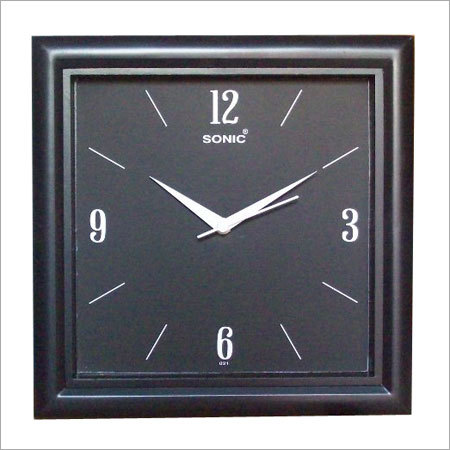 Black Wall Clocks