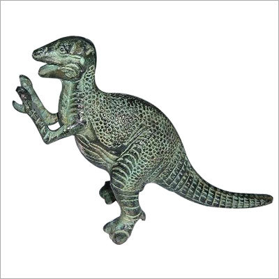 Metal Dinosaur Sculpture