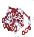 Cone Accessories Plastic Chain1 - Color: White Red