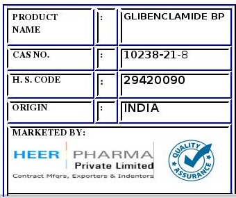 Glibenclamide Glibenclamide