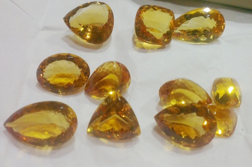 Citrin Cut Stones