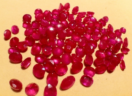 Ruby Cut Stone