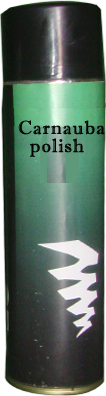 Carnauba Polish - Aerosol Can 15x5cm Black, 300ml | Durable Shine, High Effective, Non-Toxic, Easy Application