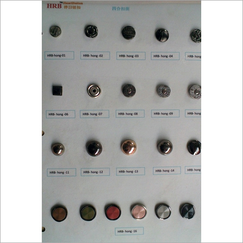 Metal Snap Button By GUANGZHOU HUARI GARMENT ACCESSORIES CO. LTD.
