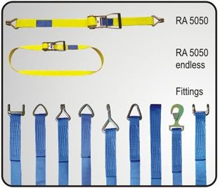 Easy To Operate 50Mm Ratchet Lashing