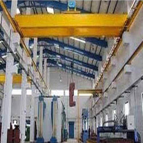 Double Beam EOT Crane - Optimum Quality Material, 35 m Dimension, Yellow Color | Easy Lifting, Excellent Durability, Rust Proof, Hassle Free Performance, 35 Tons Load Capacity, 31.5 m Span