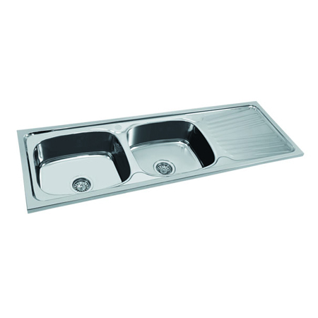 Double Drainboard Kitchen Sinks