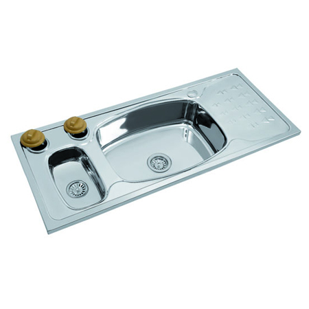 Double Bowl Stainless Steel Sink