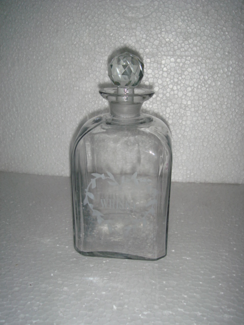 Vintage Glass Decanter