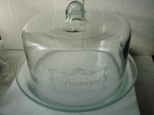 Cake cover & plates
