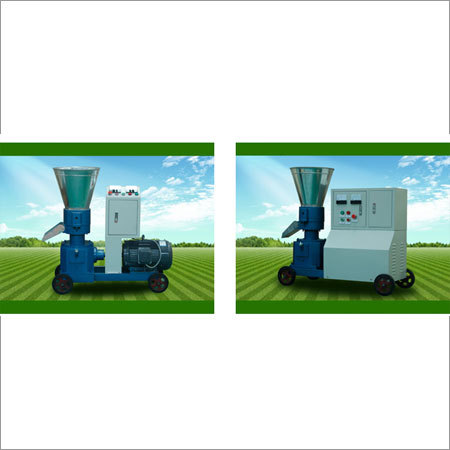 Flat Die Small Pellet Mill with Electric Motor