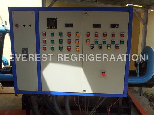 Shell & Tube Water Chiller's panel Board