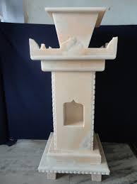 Tulsi Stand - Marble Material, Panel Mount, 24V DC Input Voltage | LED Display, Precise Control, Remote Access