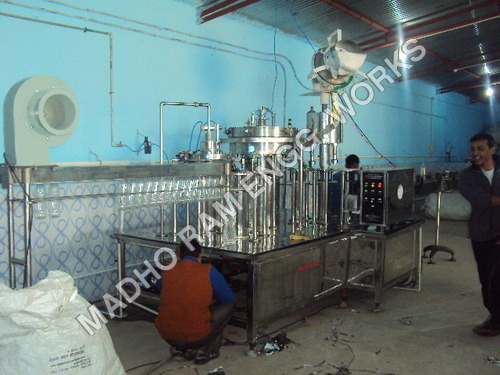 carbonated soft drink plant