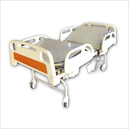 Electric Hospital Bed - Steel, Adjustable Height, White | Durable Frame, Quiet AC Motor, Easy Operation