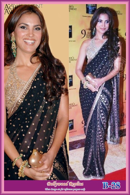 Lara Dutta Bollywood Replica Saree